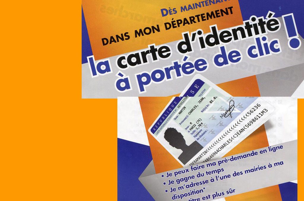 La carte d&rsquo;identité en un clic