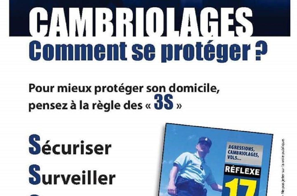 Lutte contre les cambriolages