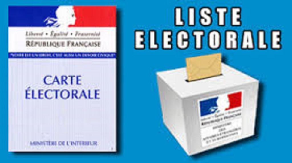 Inscription sur les listes electorales