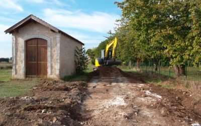 2018 - Aménagement du terrain de l’ancienne gare