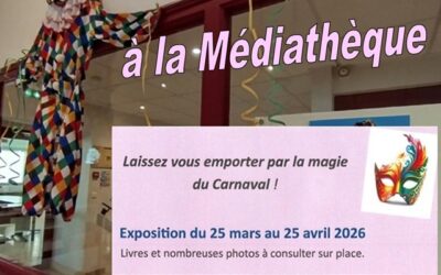 carnaval à la médiathèque 2026