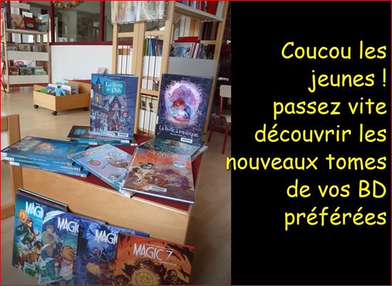 De nouvelles BD vous attendent !