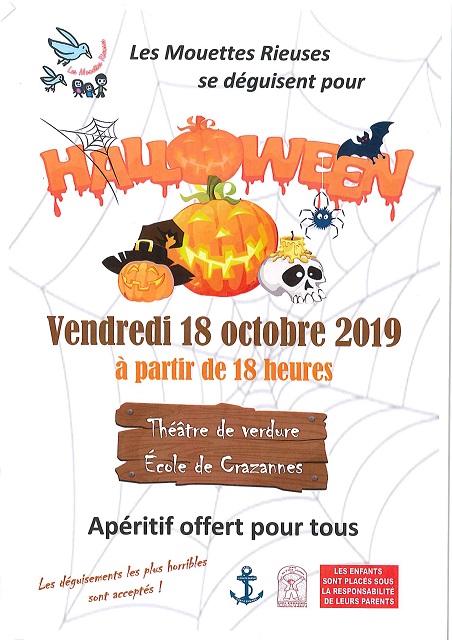 Les Mouettes se déguisent pour HALLOWEEN