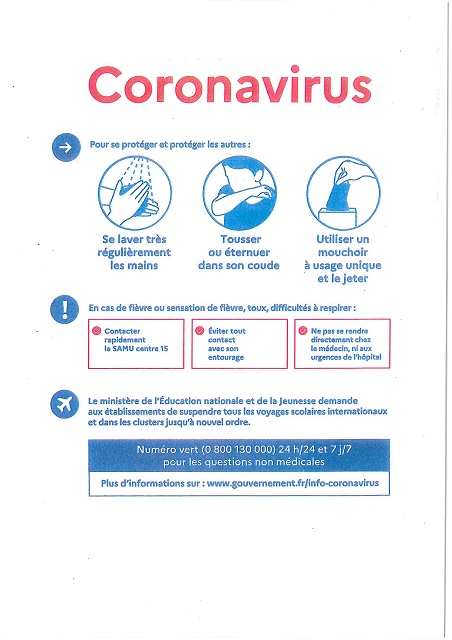 Sus au Coronavirus !