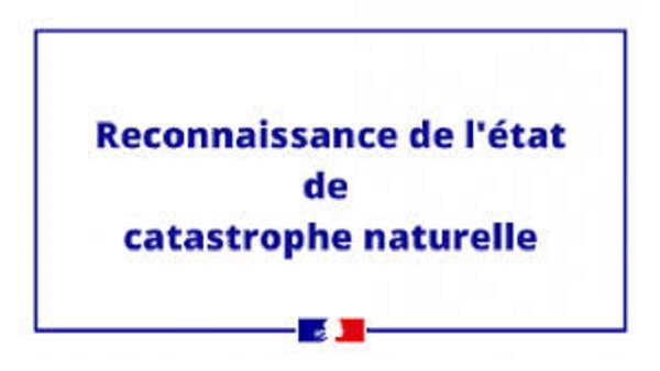 Catastrophe naturelle reconnue