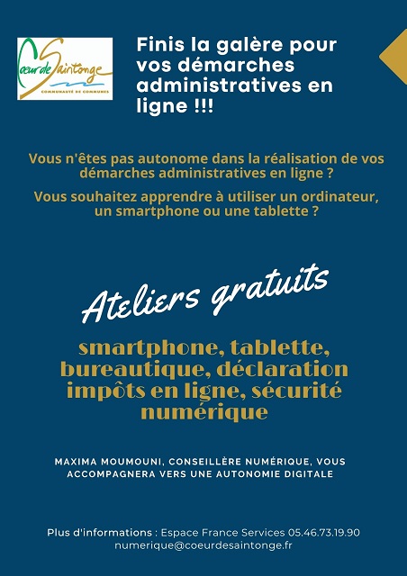 France Services : Ateliers et informations pour tous !