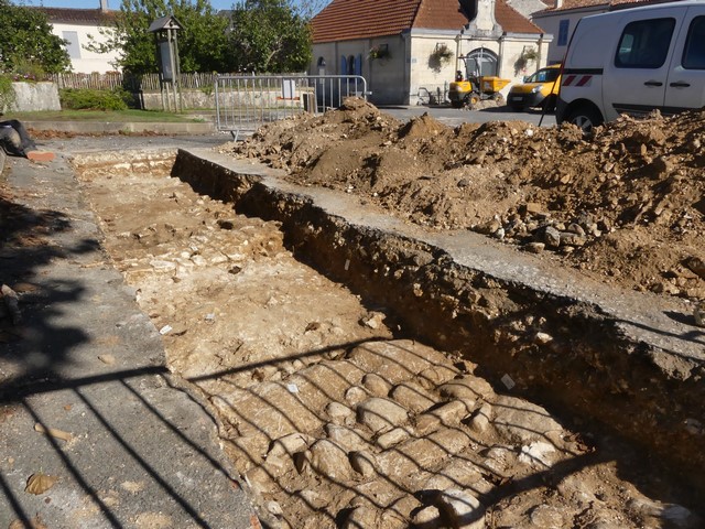 Octobre 21 : des fouilles archéologiques dans le Centre Bourg