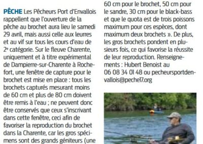 La pêche au brochet