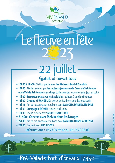 "Le Fleuve en Fête" 22 juillet 23