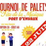 tournoi de palets et fête de la musique sur la place