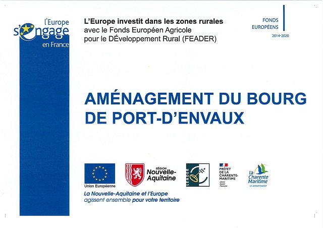 Janvier 2024 : aménagements du coeur de bourg achevés !