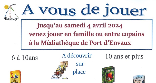 Je joue, tu joues, nous jouons !