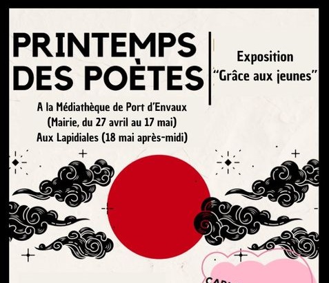 Le Printemps des Poètes « Grâce aux jeunes »