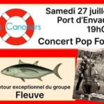 Les Canotiers animent le bord de l'eau en musique !