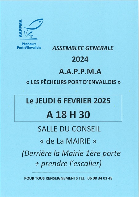 Le temps des AG de nos assos !