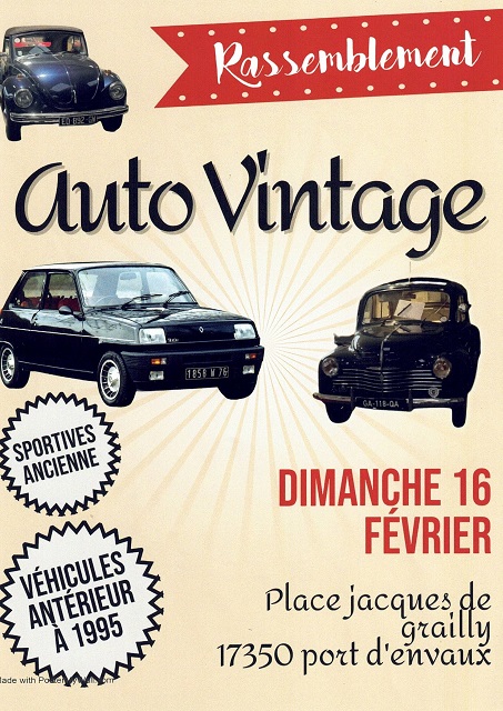 Pour les amateurs de voitures anciennes !