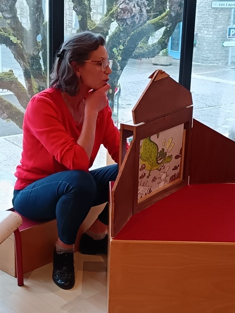 A la Médiathèque, une boîte à livres extra…
