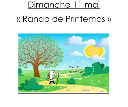 La randonnée du printemps !