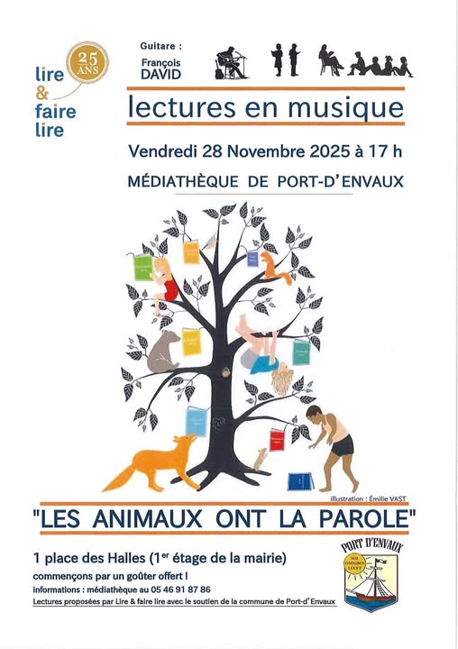 lecture en musique novembre 2025