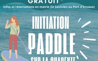 Stand up paddle sur la Charente 3