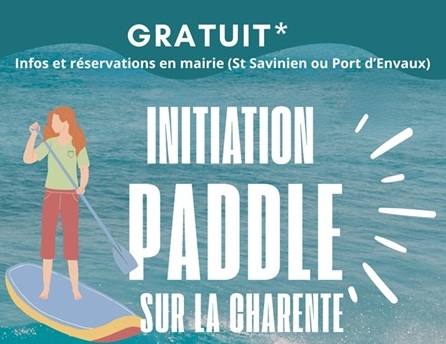 Stand up paddle sur la Charente