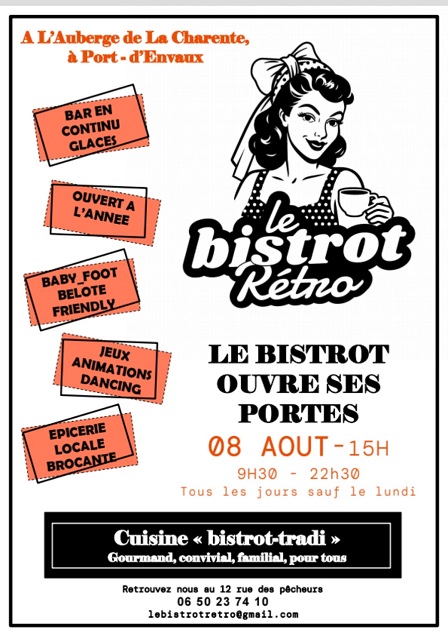 le bistrot rétro août 25