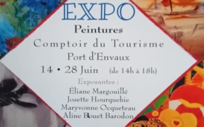 L'été 26 des artistes au Comptoir du Tourisme !