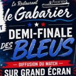 Soirée d'été au restaurant Le Gabarier