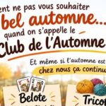Le Club de l'Automne bouge...