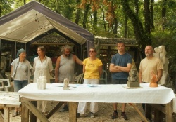 les sculpteurs de la saison 2020.JPG