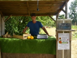 Serge Joly et son joly jardin dans le parc de Panloy .jpg