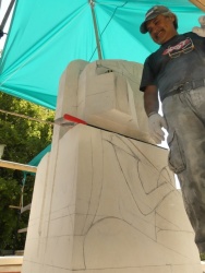 Paulin Tamarii au début de son travail.JPG